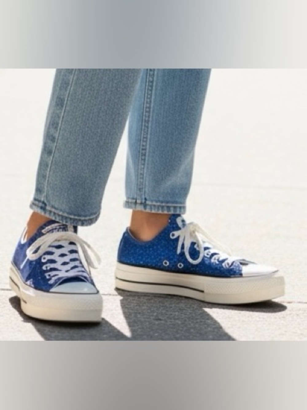 Converse White Canvas Low-Top Sneakers